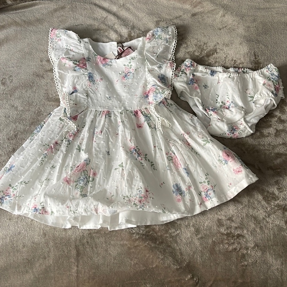 Floral dress 24m